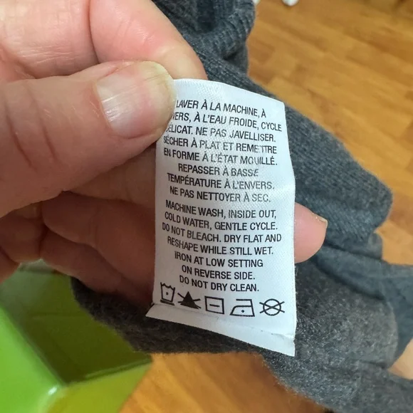 Reitmans Charcoal Open-Front Longline Cardigan. EUC . Very long, cozy and soft - Picture 5 of 5